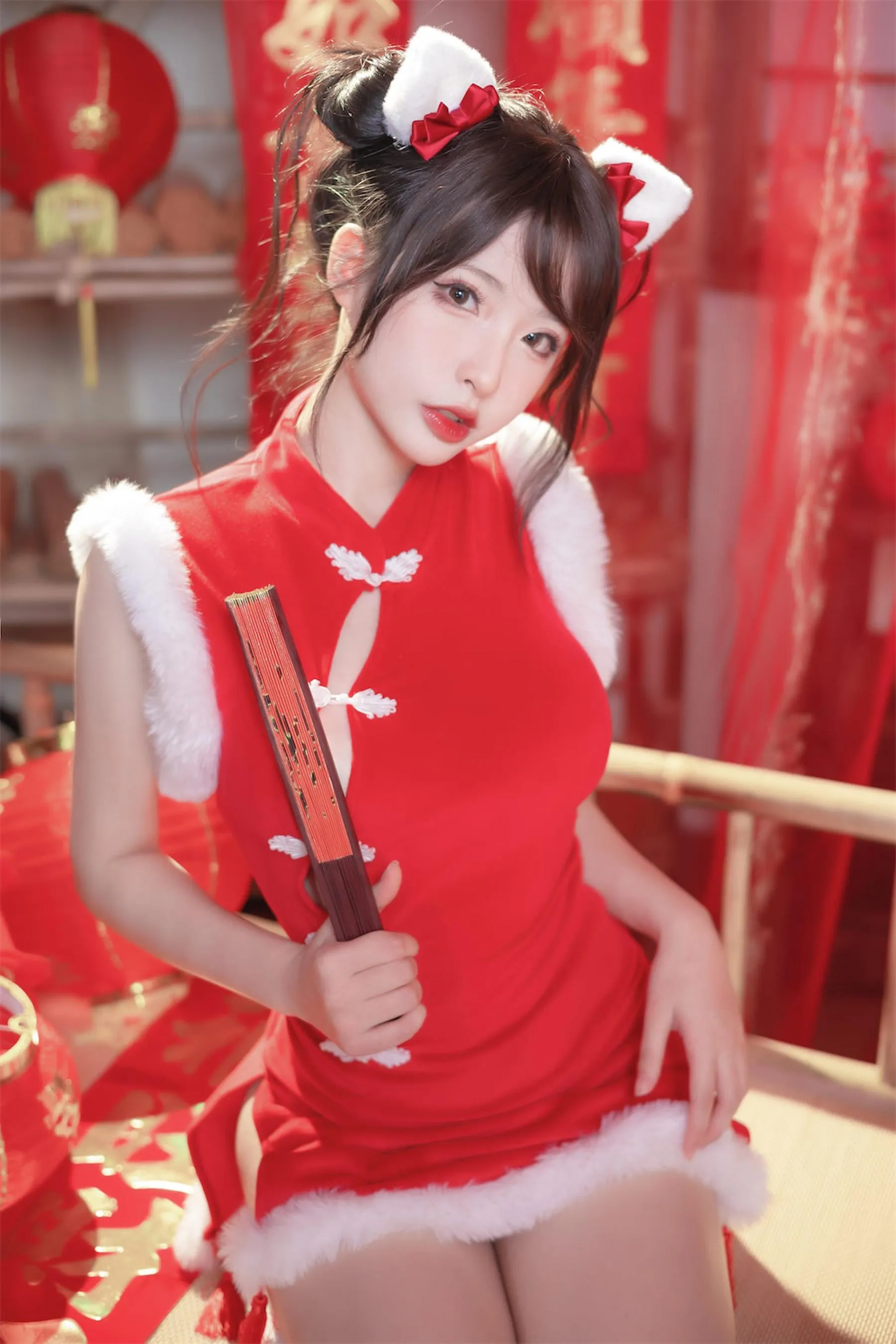 清水由乃 – NO.45 2023新年旗袍 [77P]插图5